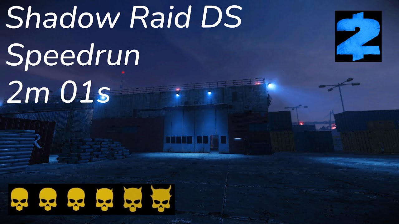 Payday 2 Speedrun: Shadow Raid in 2m 01s