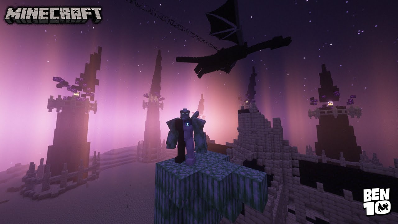 OMNITRIX VS ENDER DRAGON! - Hero Craft (Boss Fight)
