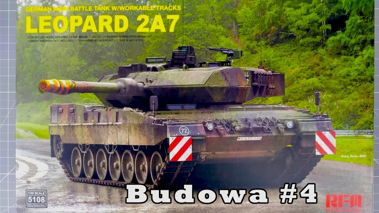 Leopard 2A7 | RFM | 1/35 | Model building #4