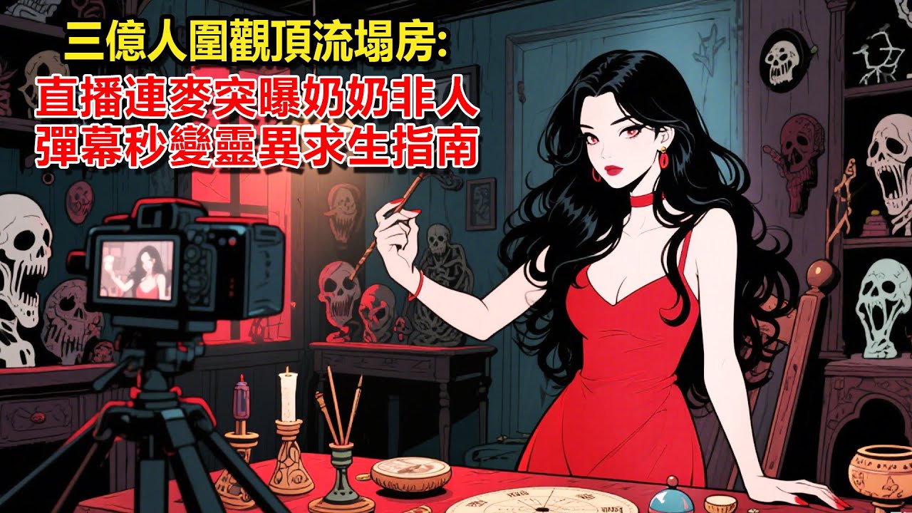 我直播鑒寶連線上娛樂圈頂流小生。 畫面裏出現一只蒼老的手，頂流讓我猜年份。 我眉頭一皺：千年皮屍！頂流笑死：這是我奶奶啊！我神情嚴肅：皮屍換皮七日，七日之後連殺七人，這是最後一晚了！剛說完彈幕瞬間沸騰
