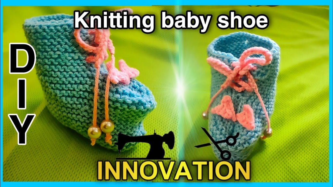 Knitting baby shoe | INNOVATION | DIY