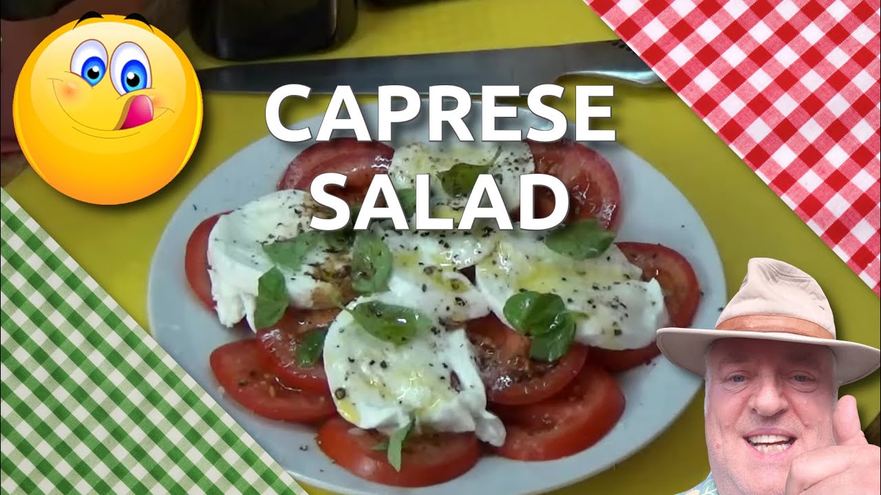 How to Make Italian Caprese Salad