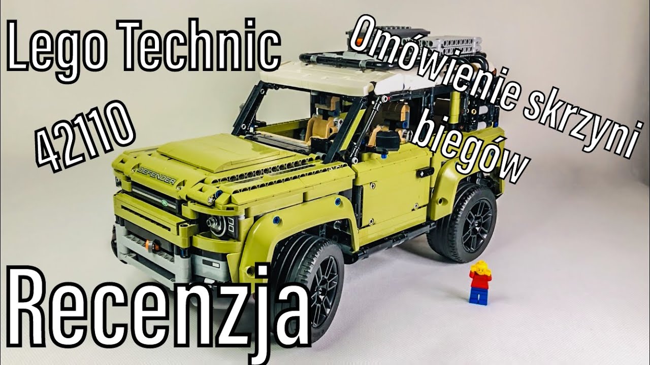 Lego Technic 42110 Land Rover Defender / Recenzja / Omówienie skrzyni biegów