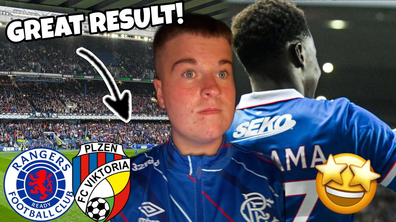 RANGERS THRASH VIKTORIA PLZEN 3-0! 💥 