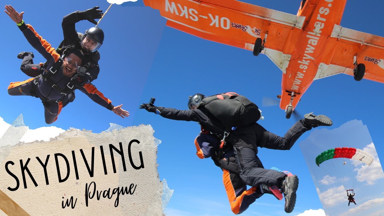 Skydiving in Prague - Vlog - by Gaurav Potphode