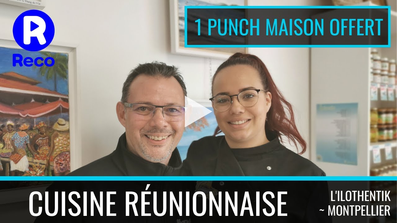 Restaurant Réunionnais, épicerie, traiteur : 1 punch maison offert [ L'îlothentik à Montpellier ]