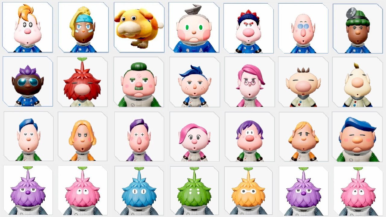 Pikmin 4 - All Civilian Castaways Rescues (+ Leaflings)