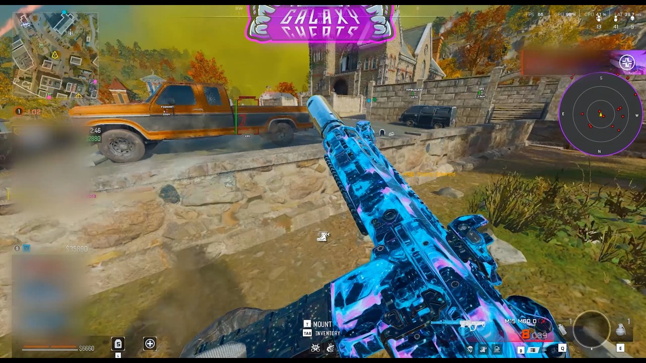 Using Cheats to unlock APOCALYPSE Camo in Warzone (GALAXY)