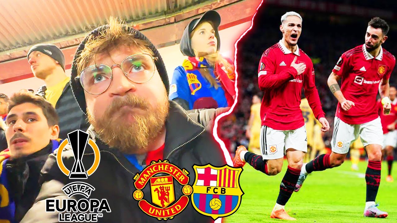 Manchester United vs. FC Barcelona - Stadionvlog | ICH BIN IM LOCH 😭 im Auswärtsblock | ViscaBarca