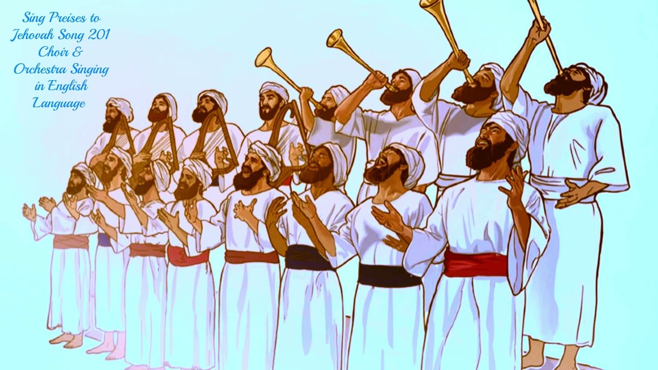 Sing Preises to Jehovah Song 201  Choir & Orchestra Singing in English Language