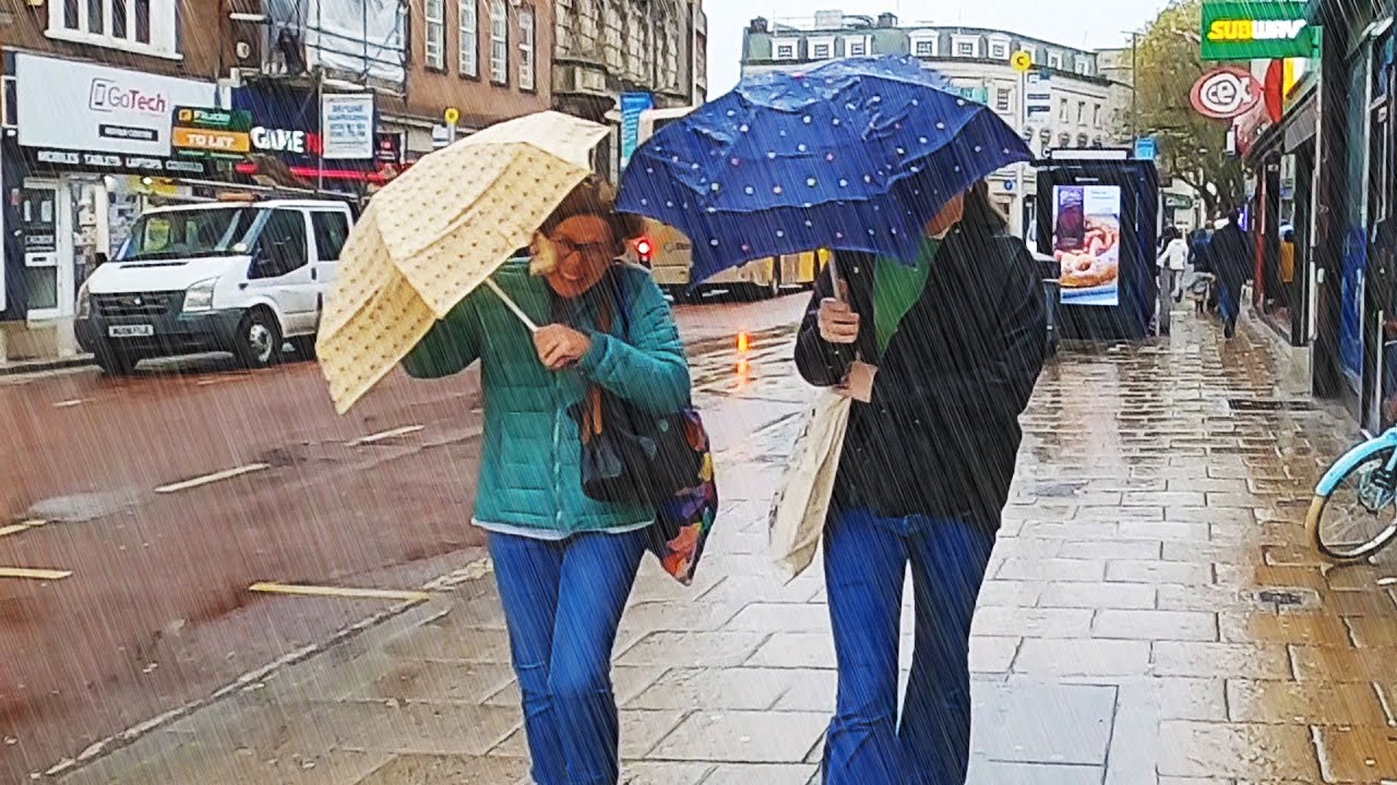 Portsmouth in the Rain