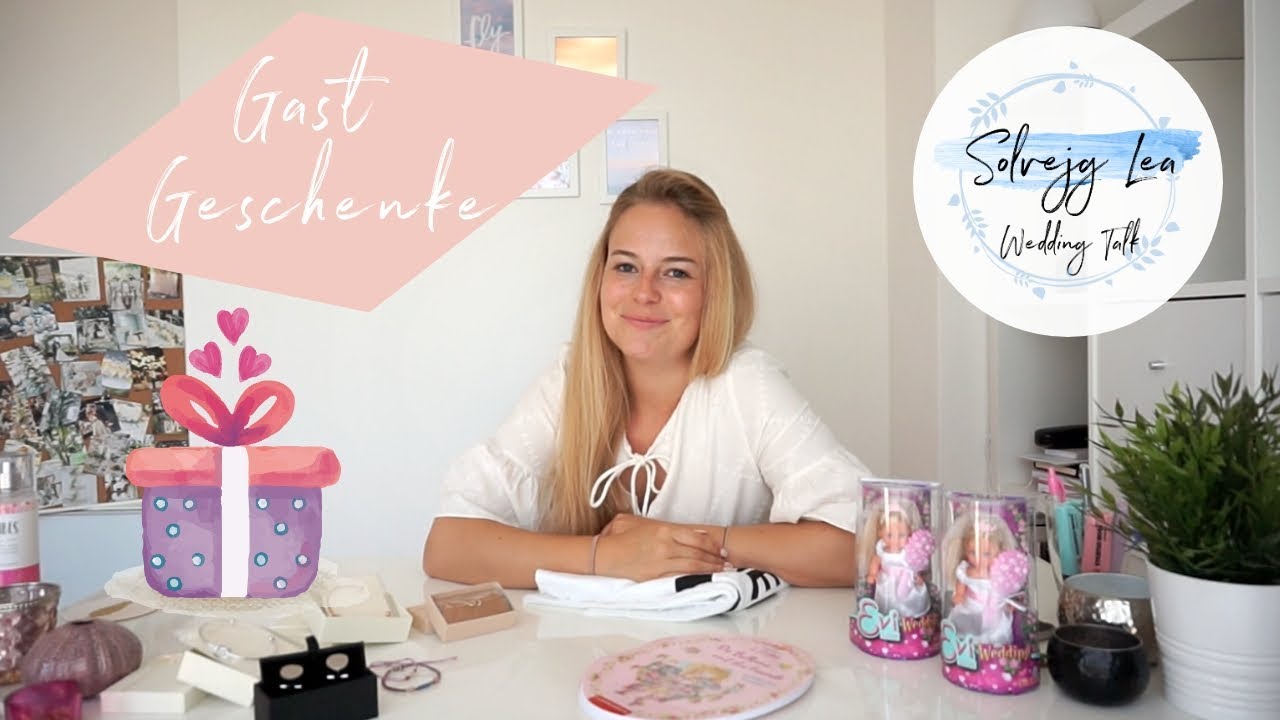GASTGESCHENKE | Hochzeit | Trauzeugin Brautjungfer Mutter G&auml;ste Kinder Verlobter | Solvejg Lea