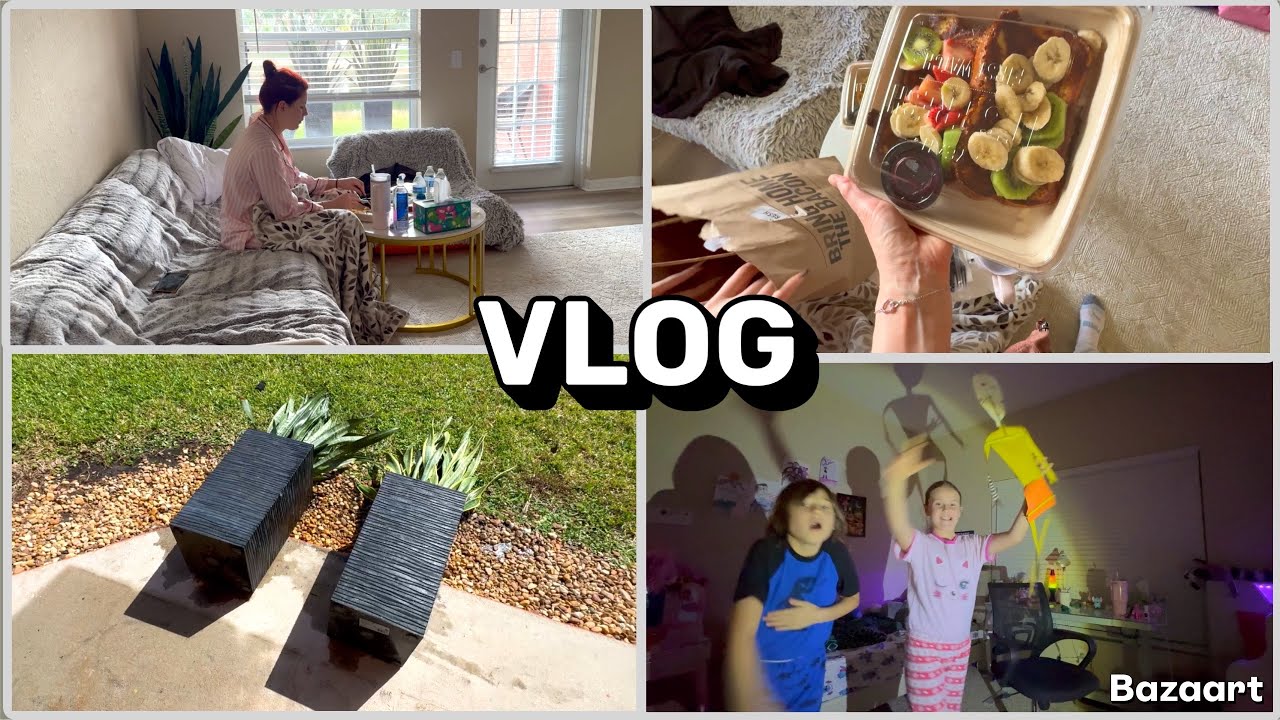 США Влог Утренний ШОК! Как Лиза? Вечерняя кинокомпания Семейный Влог USA VLOG