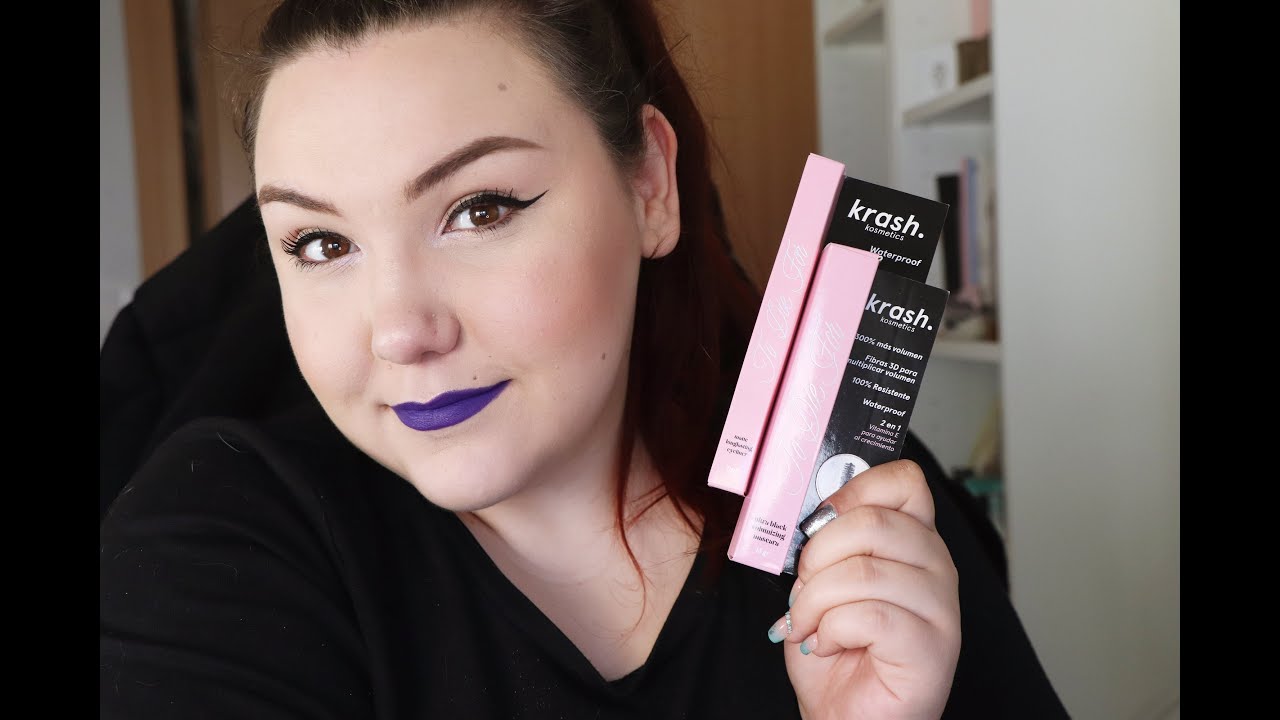 KRASH COSMETICS // TO DIE FOR EYELINER + MASCARA // [@MARIALAFUENTE_]