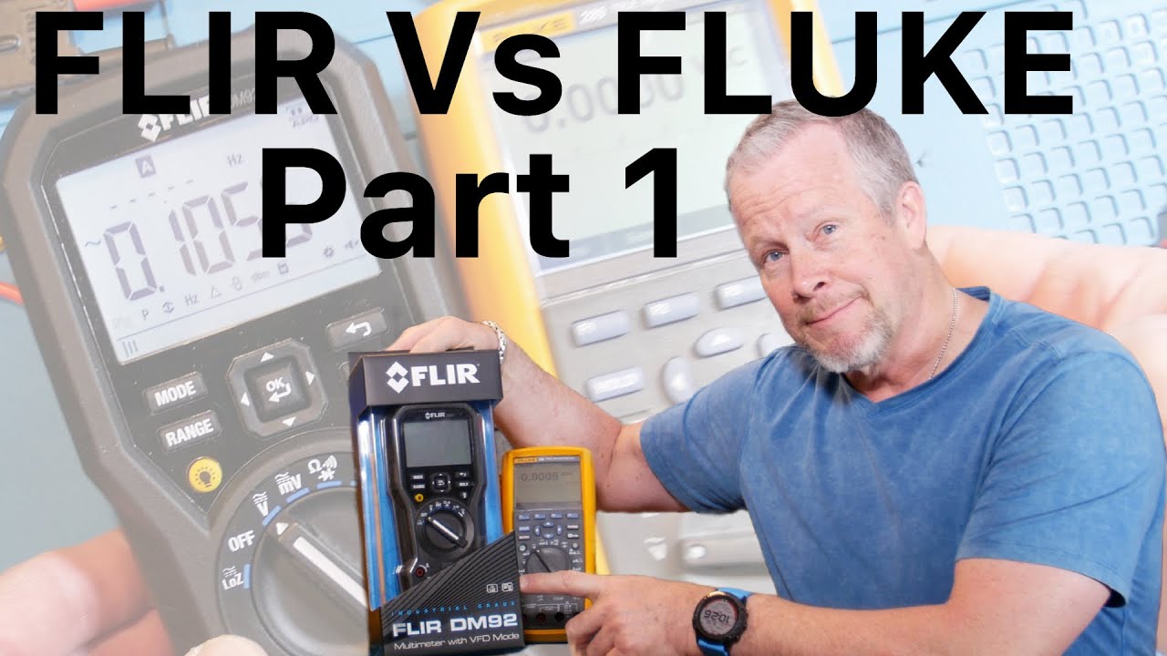 FLIR против FLUKE High-End Multimeter Часть 1