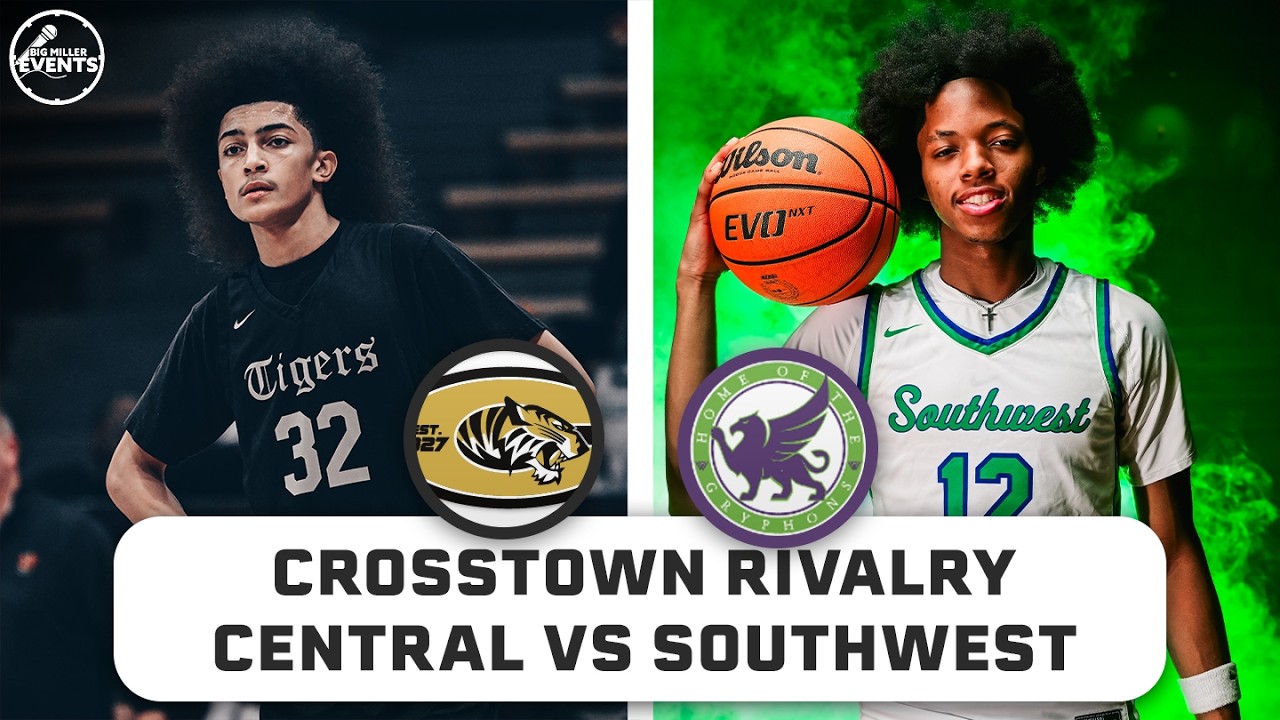 LR Central makes a statement in crosstown Clash vs LR Southwest 💥 | Brandon Wight | Tre Hope