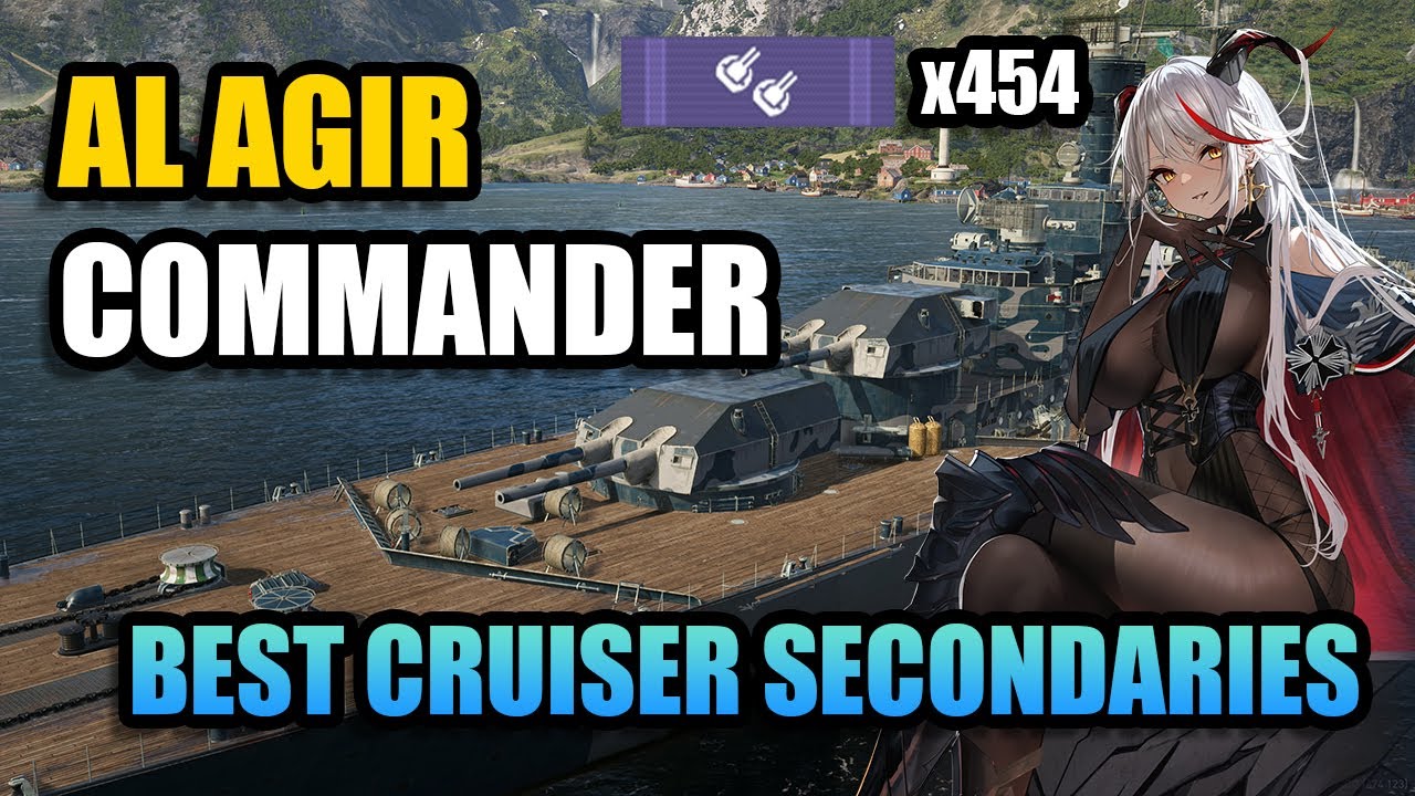 The First Secondary Cruiser Commander?! Azur Lane Ägir Breakdown | WoWS Legends