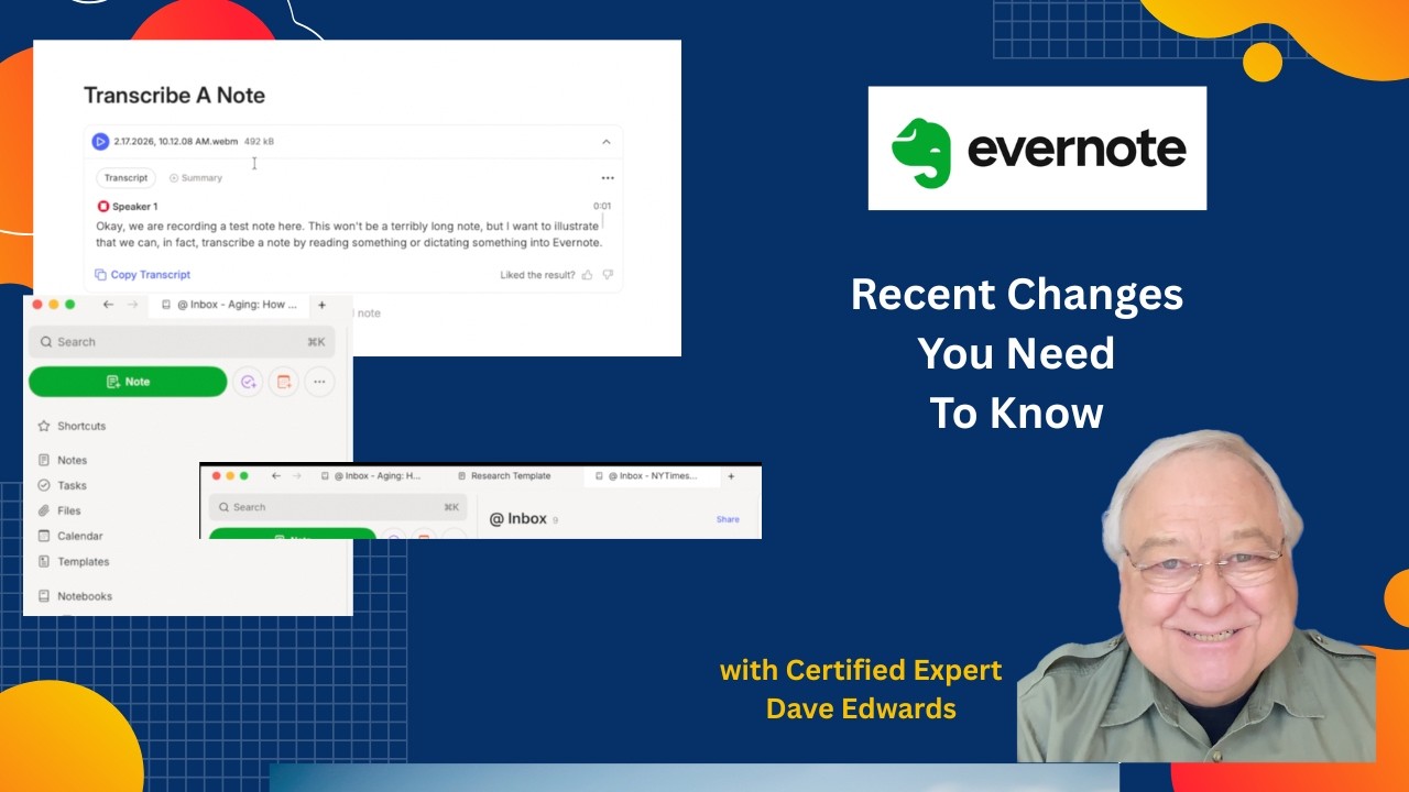 A Few More Changes to Evernote