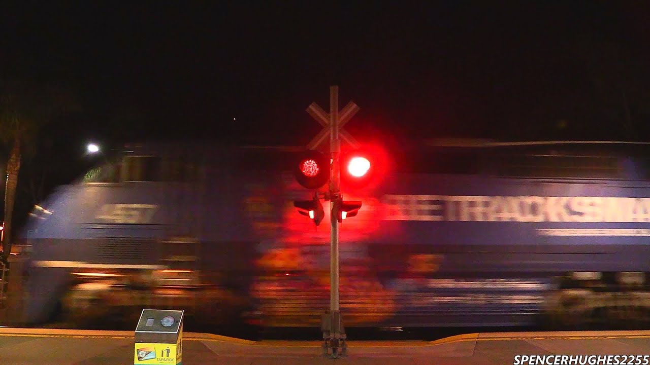 Amtrak trains in Oceanside & Carlsbad, CA (November 23rd, 2013)