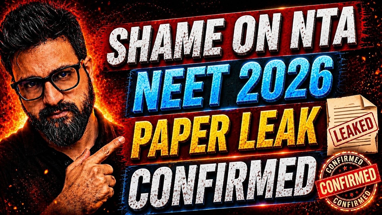 NEET 2026 is a SCAM | RE-NEET CONFIRMED? | Yawar Manzoor sir
