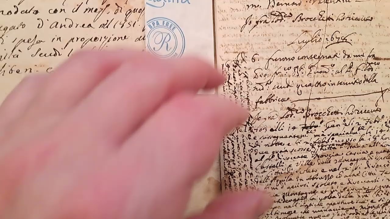 Un manoscritto secentesco per la chiesa di San Francesco al Prato di Perugia.