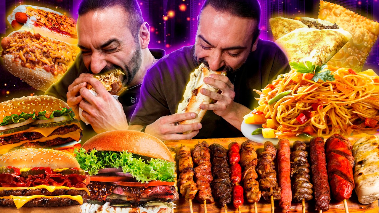 COMIDA DE RUA! Devorei TUDO nos FOODTRUCKS!