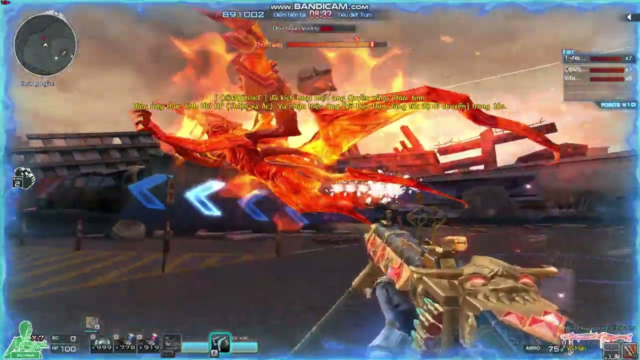 MG3-IGNITE GOLD vs all boss AI đời đầu