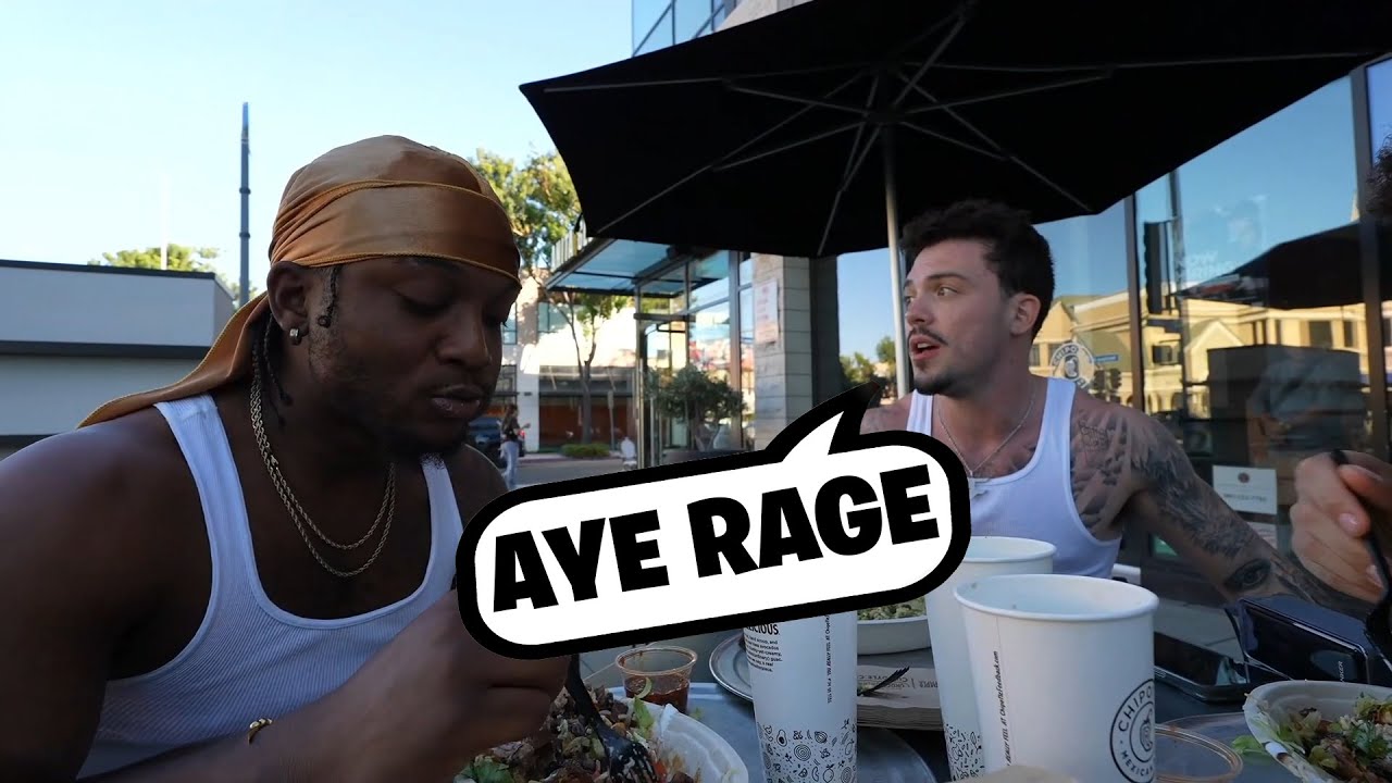 FaZe Adapt Chipotle Mukbang With YourRage