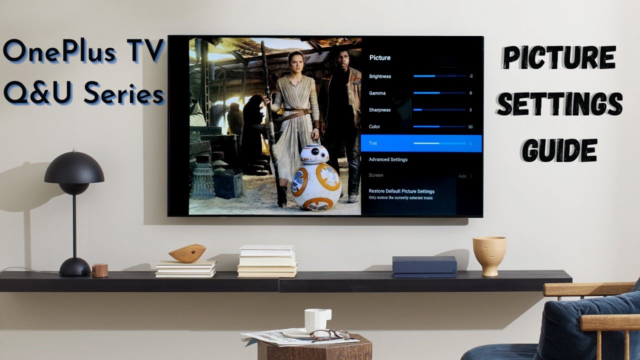 Руководство по настройке изображения для любого 4K LED-телевизора | OnePlus TV | Объяснение с тес...