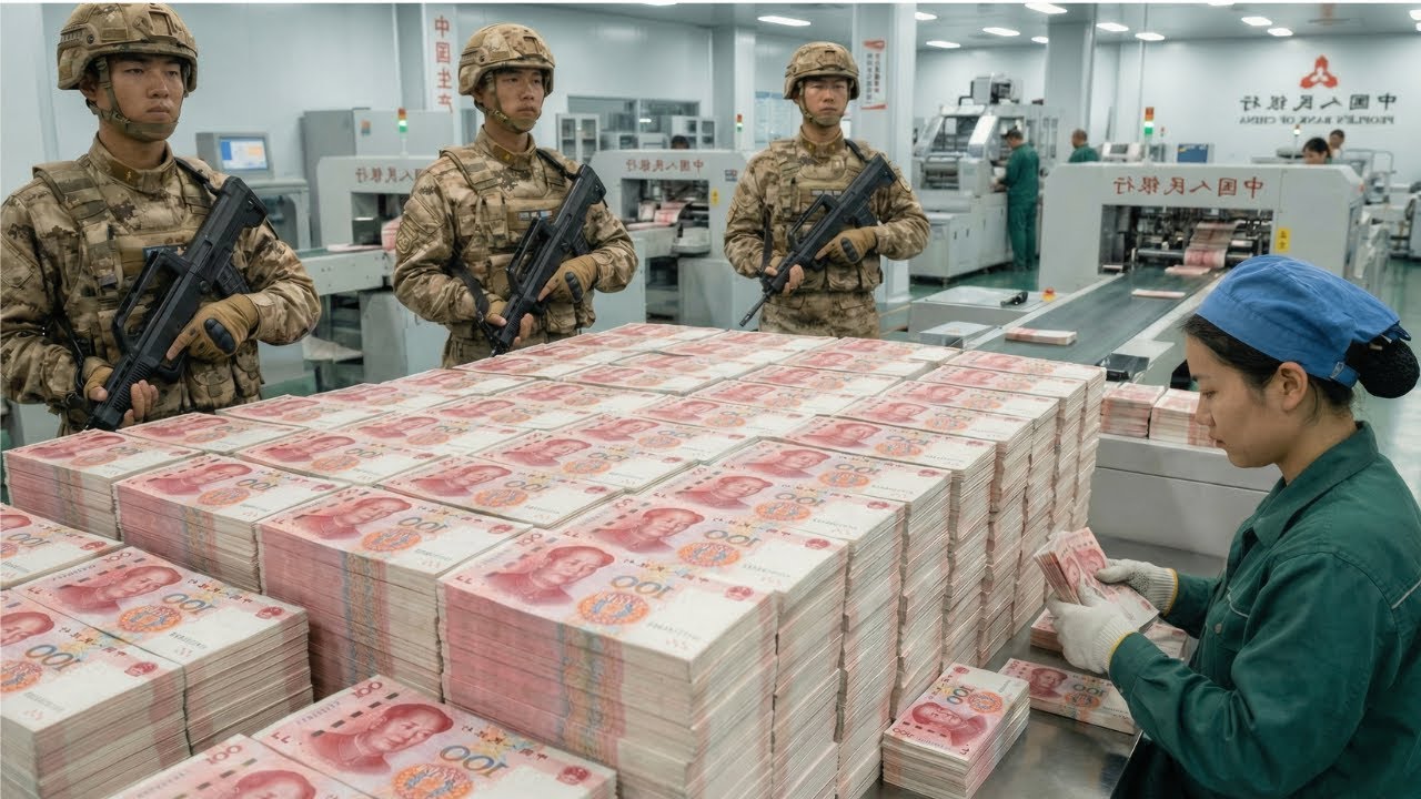 Inside the Renminbi Factory: How China Controls Every Step of Its Money (Full Process)