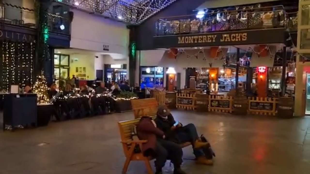 Glasgow Scotland Merchant Square Bars and Restaurants