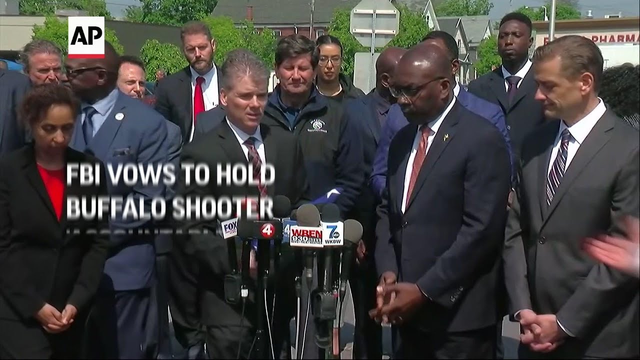 FBI vows to hold Buffalo shooter 'accountable'