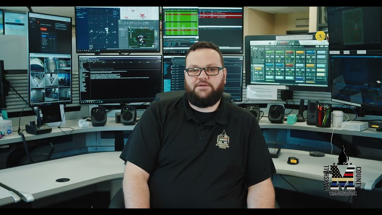 Answering the Call: Marshal County Communications Recruitment Film  | Nathan |  Xybix Media