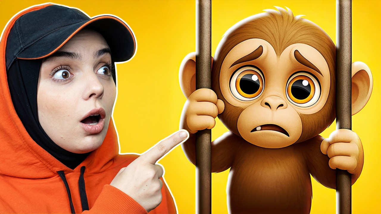 KAFESE HAPSEDİLMİŞ YAVRU MAYMUNU KURTAR! 😱🐒