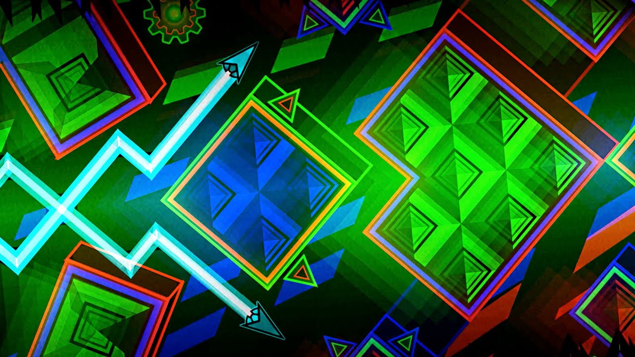RGB - in Perfect Quality (4K, 60fps) - Geometry Dash