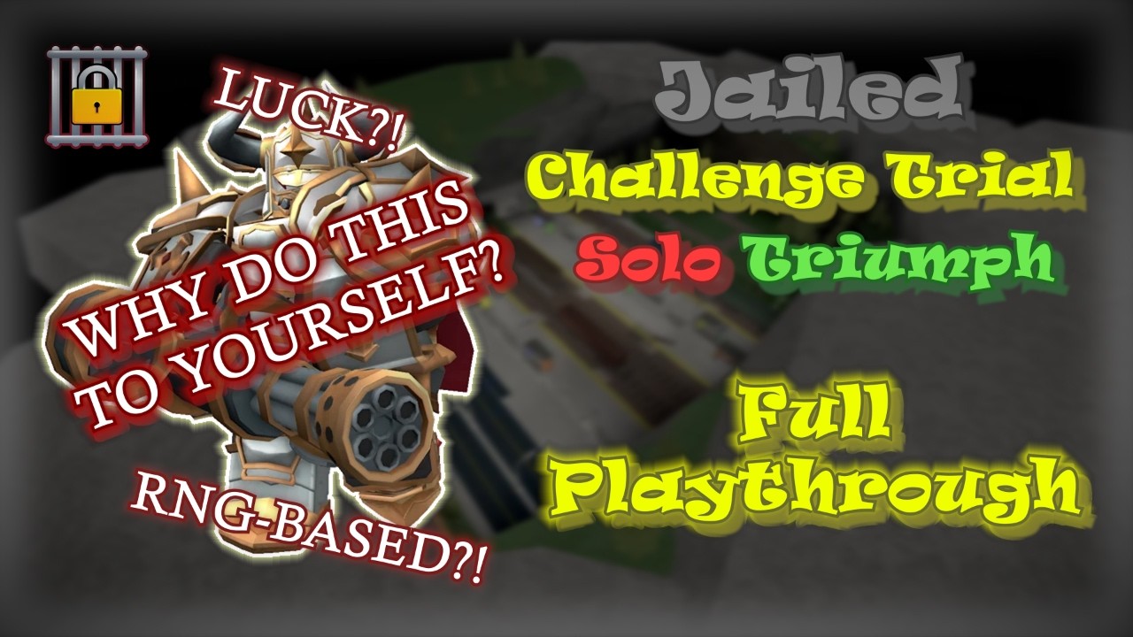 Roblox - Tower Defense Simulator | Jailed Trial SOLO Triumph