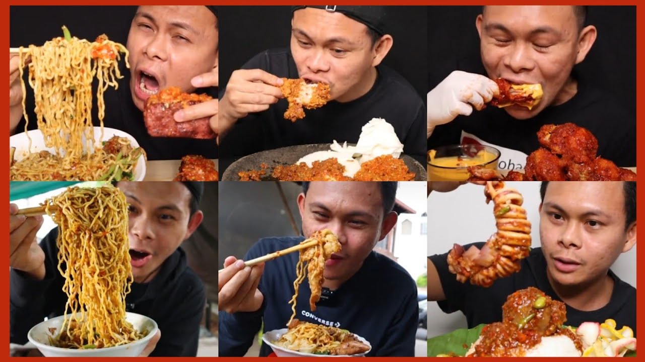 KUMPULAN TIKTOK MUKBANG @tjobadoeloe part 1 || Mukbang terbaru‼️
