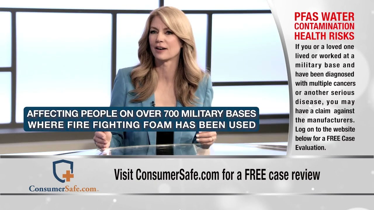 Toxic PFAS Chemicals Caused Military Base Water Contamination