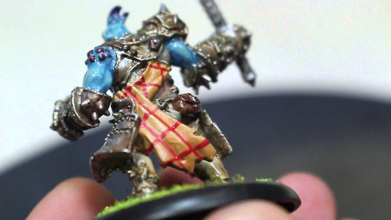 How to Paint Tartan Cloth, Vid 329