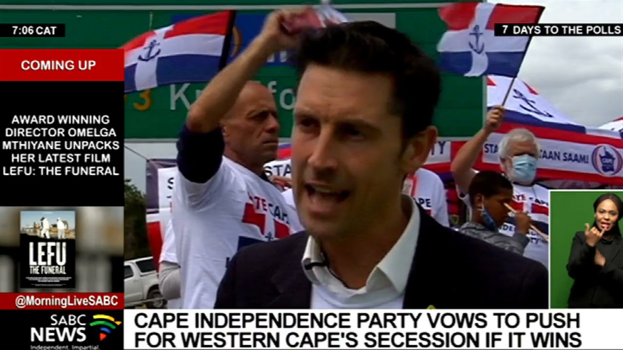 LGE  2021  | Cape Independence Party vows to push for Western Cape's secession if it wins