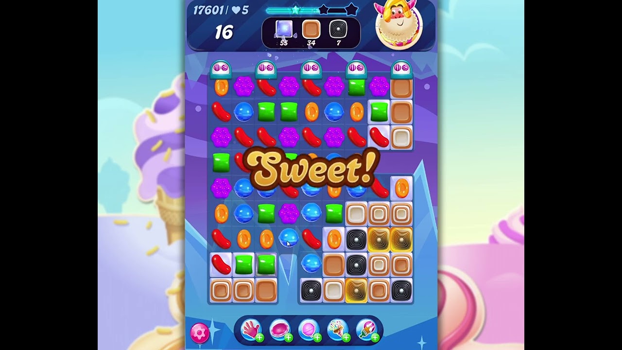 Candy Crush Saga Level 17601 Pesadilla