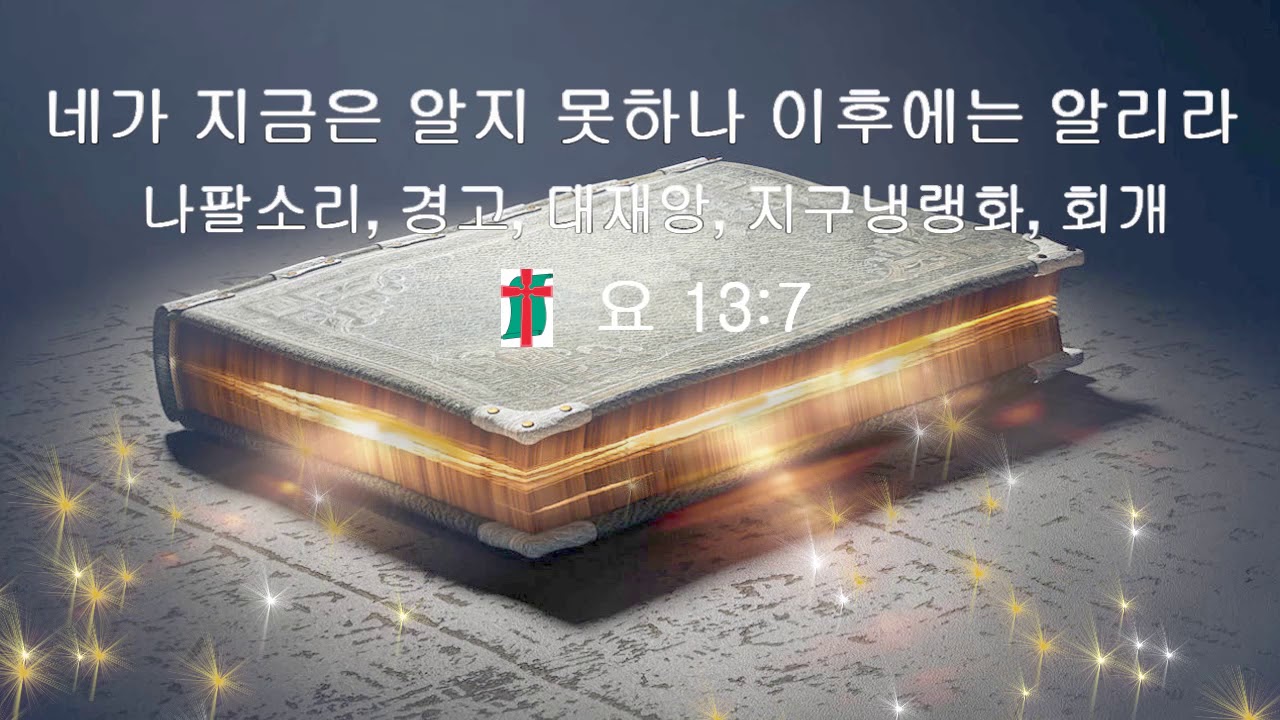 네가 지금은 알지 못하나 이후에는 알리라/내숲길교회/김용섭 목사