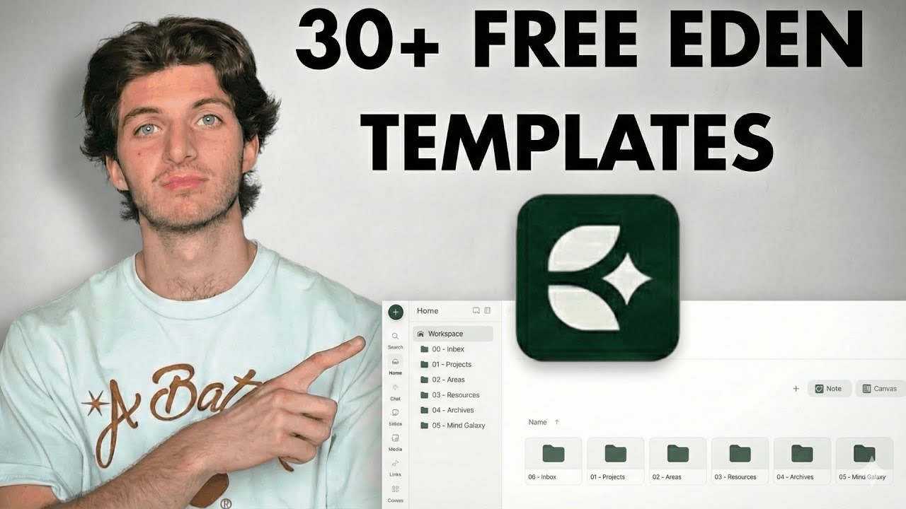 Build Your AI Second Brain Inside Eden Today With These Free Templates