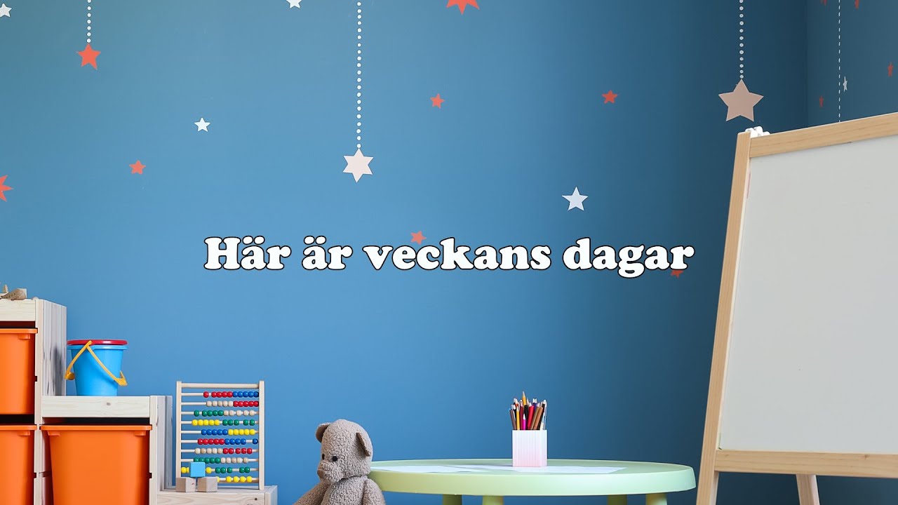 Här är veckans dagar