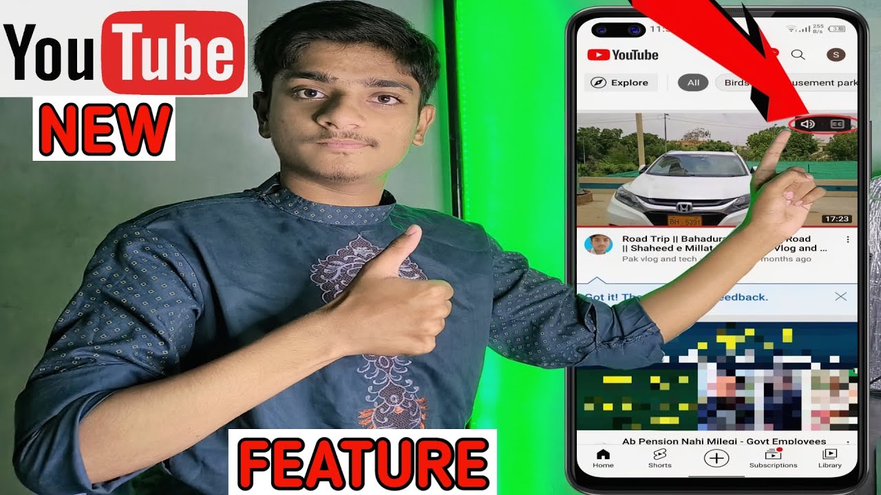 You Tube New Feature Launched Nov 2021||  Pak vlog and tech