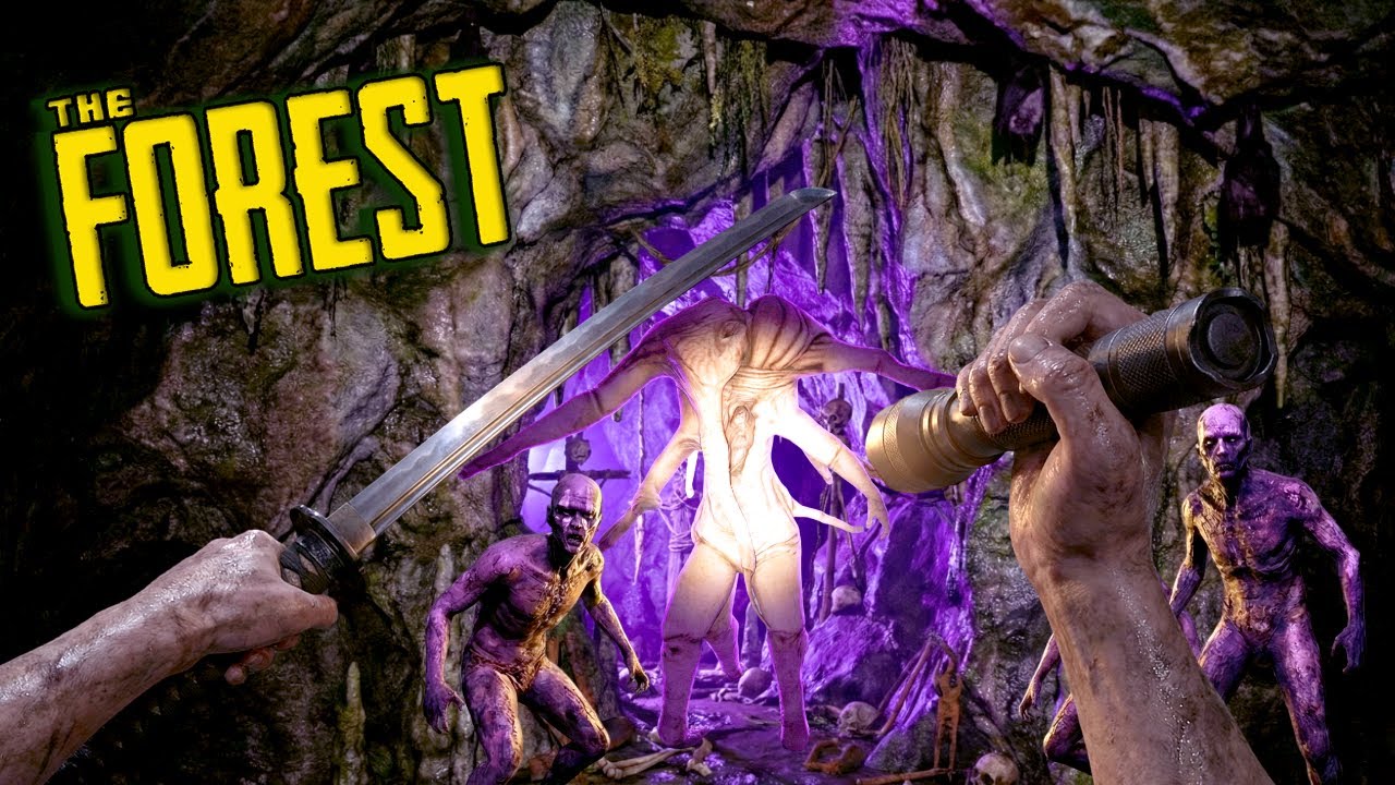 EXPLORAMOS las CUEVAS mas PELIGROSAS en BUSCA de mi HIJO!!🔴 | THE FOREST PRIMERA VEZ