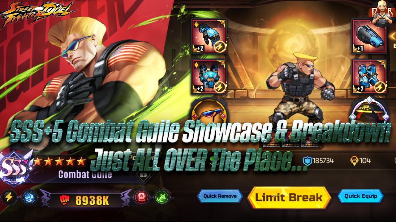 [SF: Duel] - SSS+5 Combat Guile Showcase! This is what Guile would be if he NEVER met Charlie Nash..