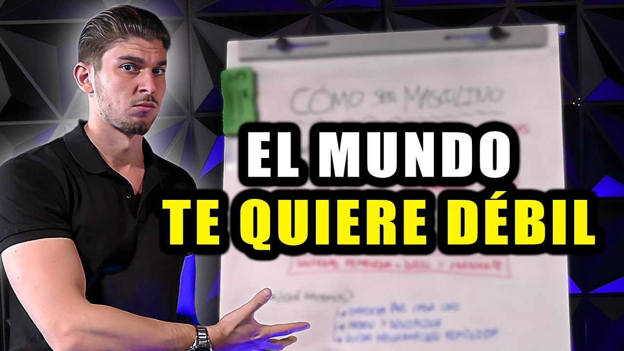 Cómo ser MASCULINO en un mundo AFEMINADO