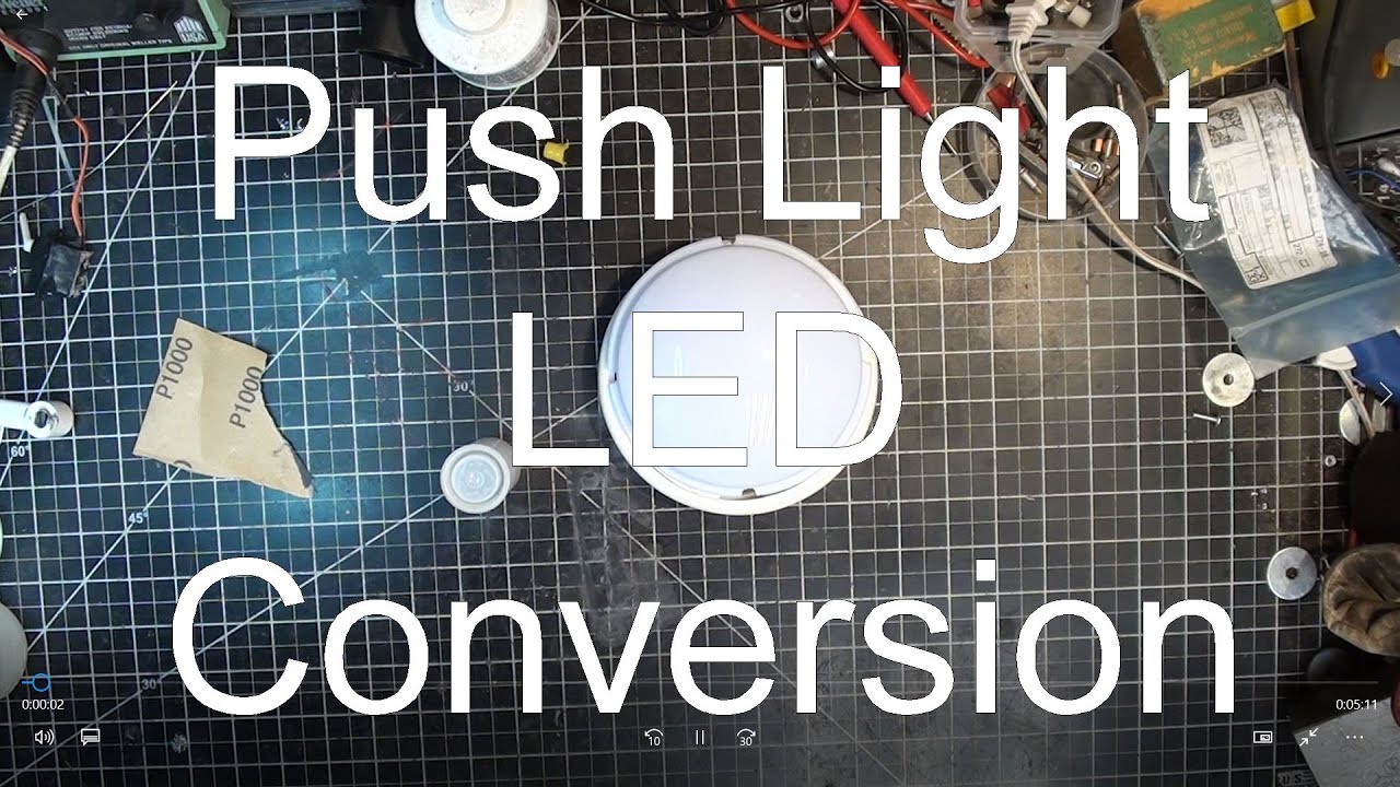 Push Light LED conversion