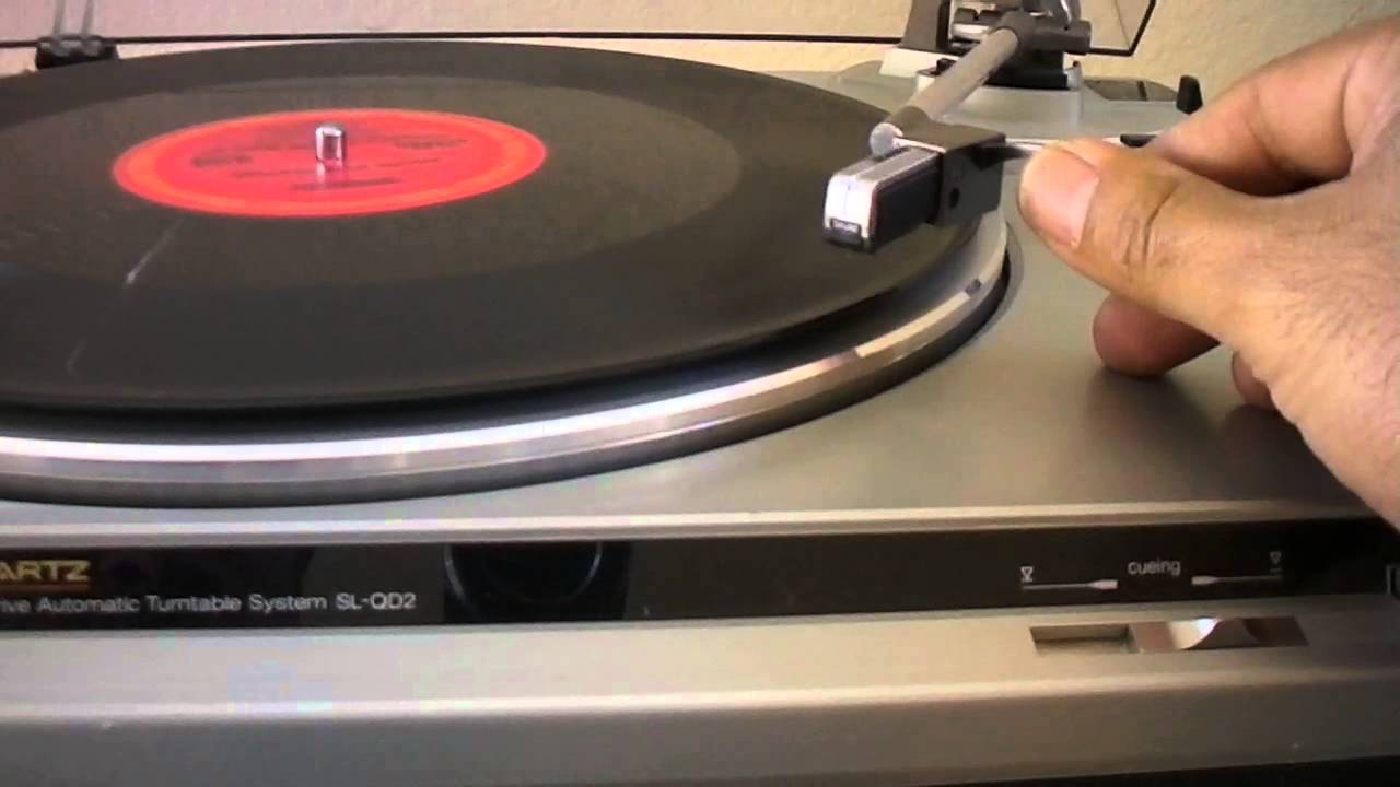 Technics SL-QD2 Direct Drive Turntable - SHURE V15LT Cartridge (NE6122C135)